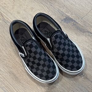 Vans Black & Gray Checkered